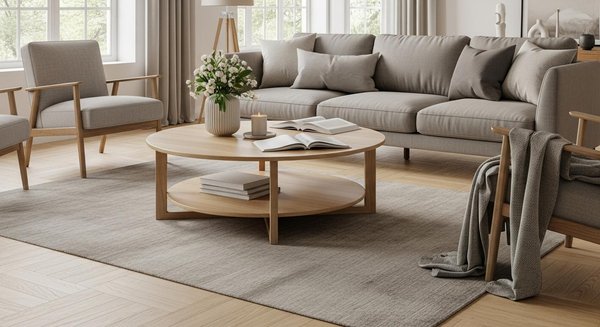 Pourquoi les tables basses rondes transforment la décoration de votre salon ?